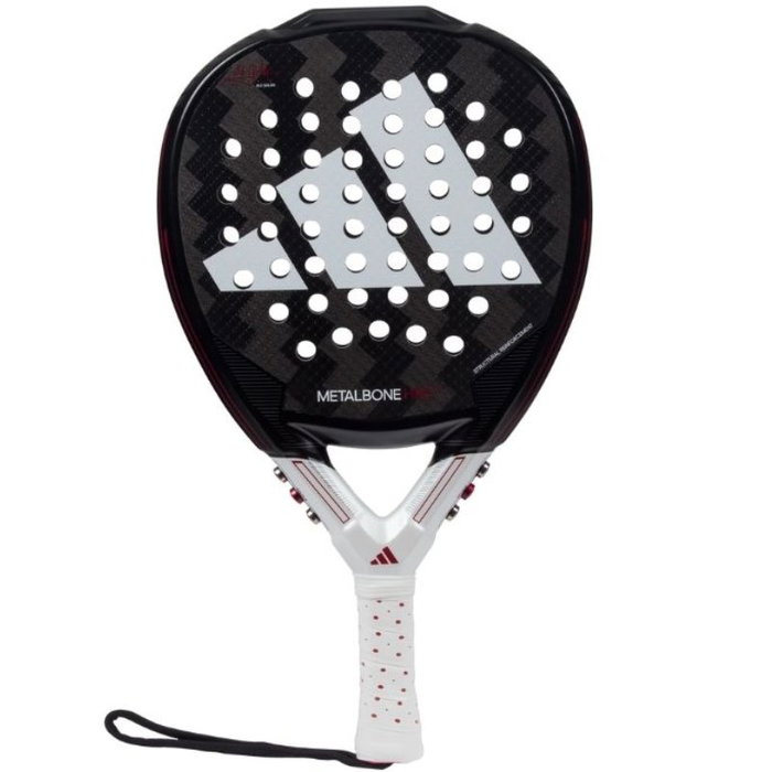 Adidas Metalbone HRD+ 2024 (Ale Galan) Negra y Blanca Adidas Metalbone HRD+ 2024 (Ale Galan) Negra y Blanca